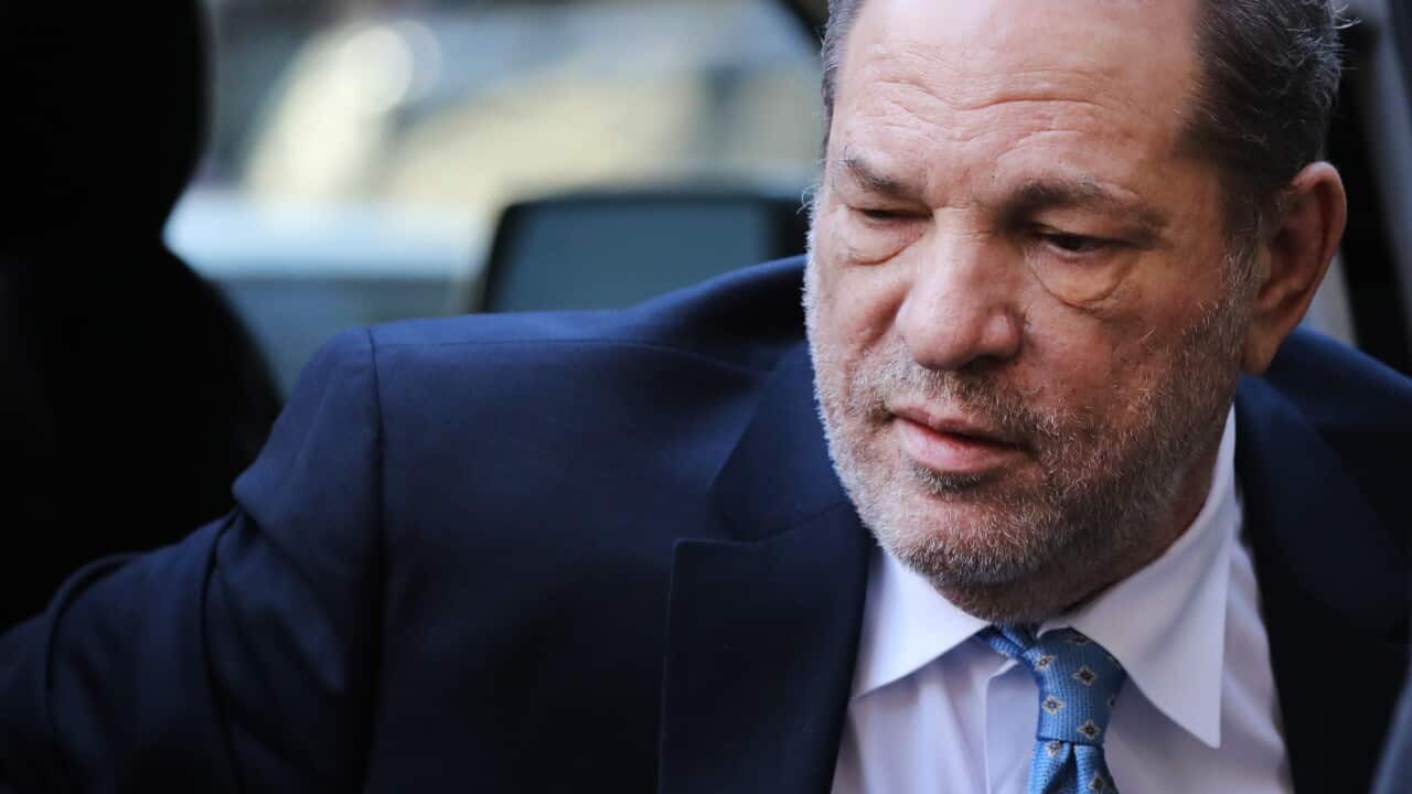 Former Hollywood producer Harvey Weinstein.