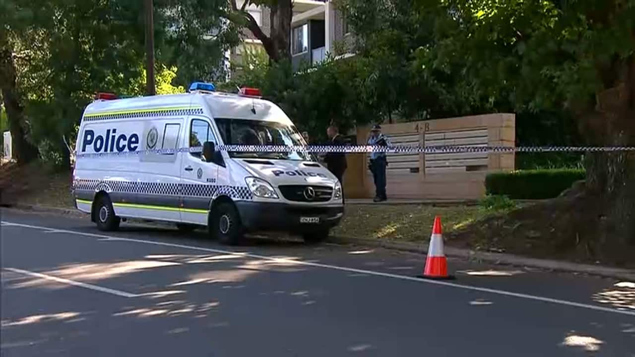 The crime scene on Wedensday.