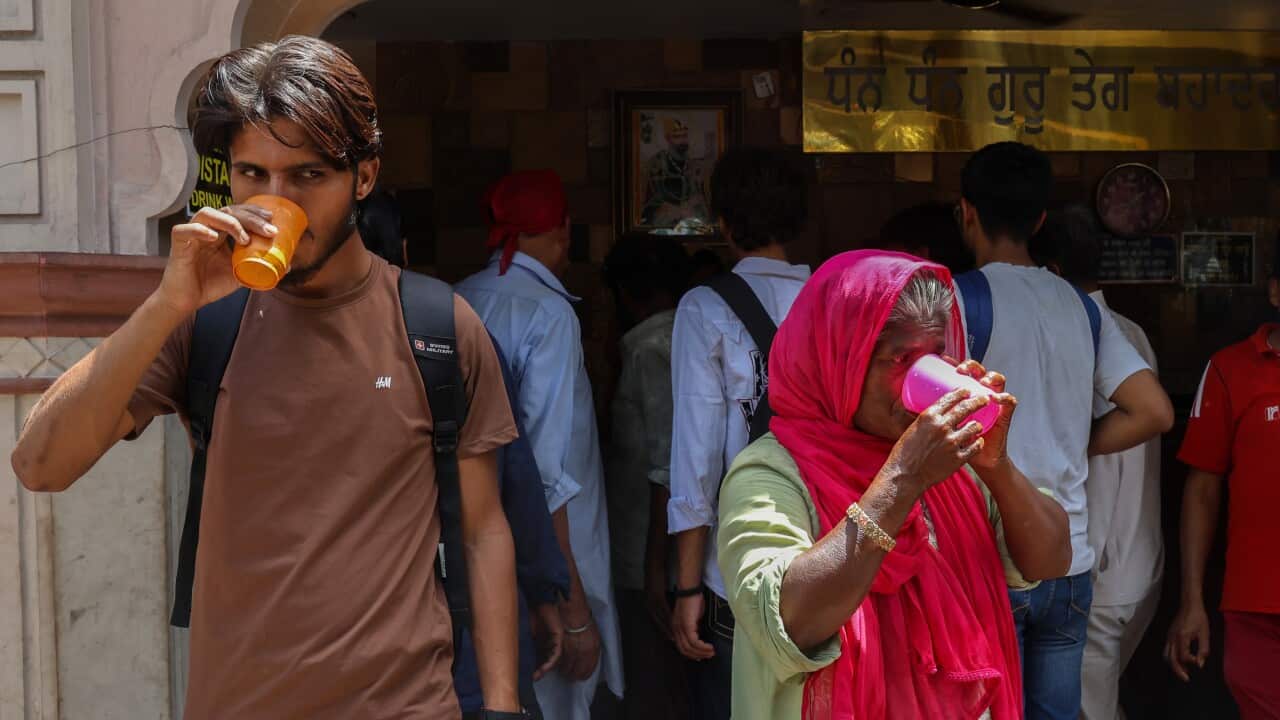 Heatwave in New Delhi
