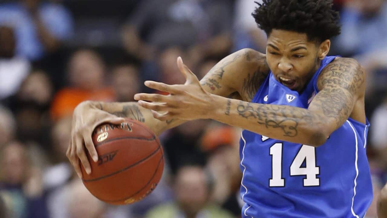 Duke guard Brandon Ingram (14)