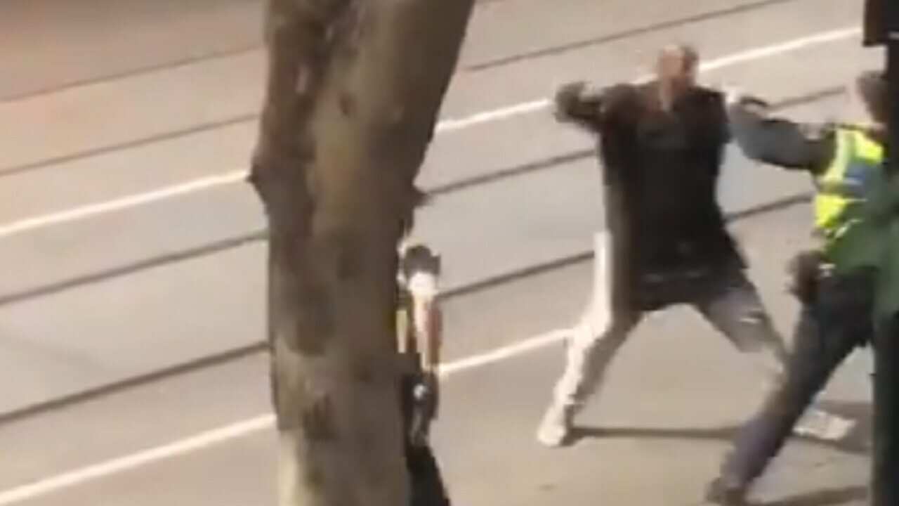 An unverified picture from the scene.