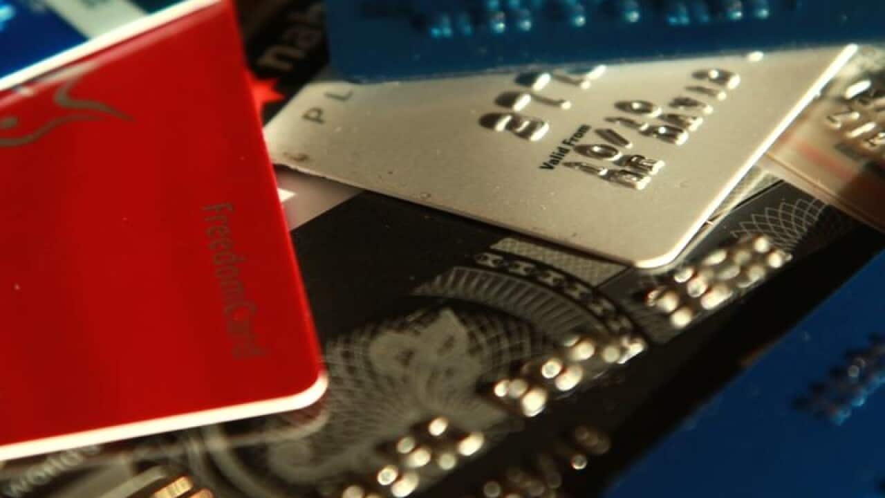 A file image of credit cards