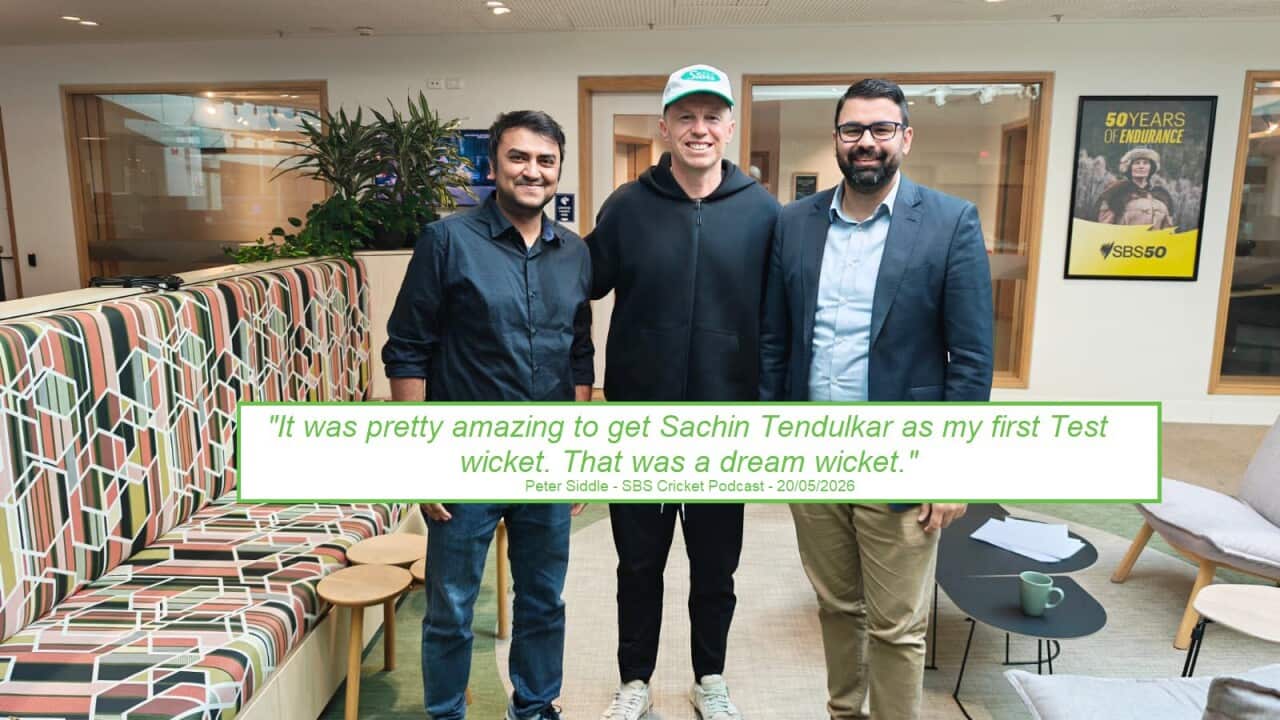 Peter Siddle in the SBS Studios - 20/05/2026