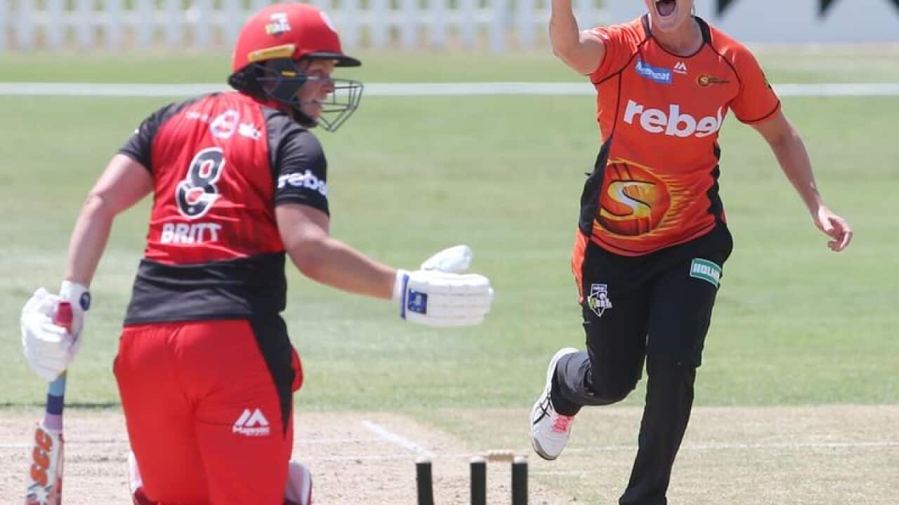 Katherine Brunt of the Perth Scorchers