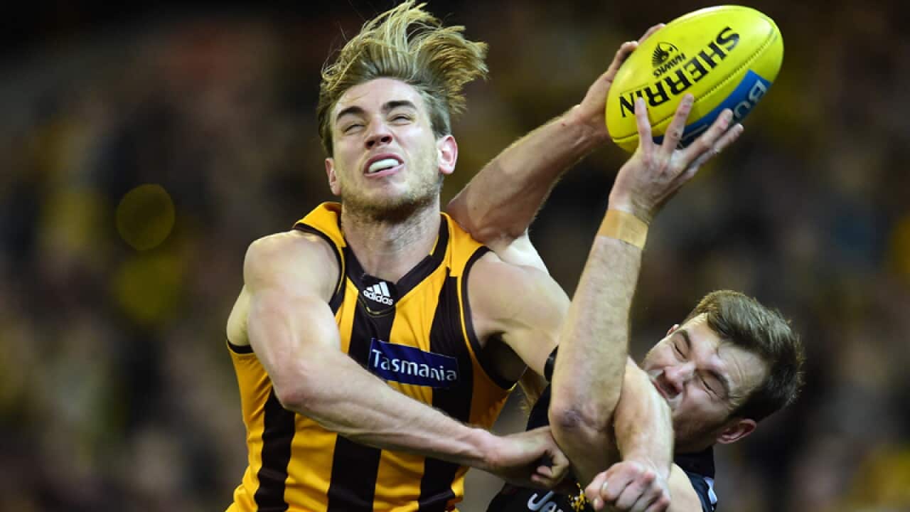 Hawthorn Hawks player Ryan Schoenmakers