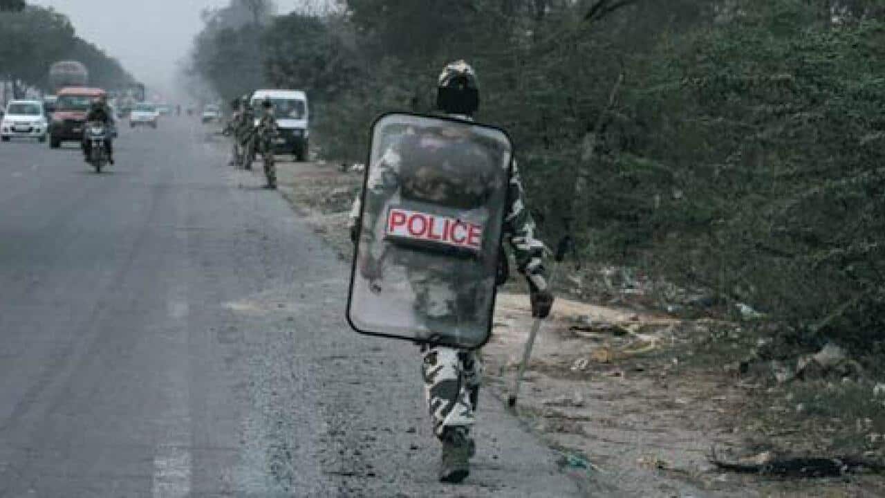 A policeman in Murthal