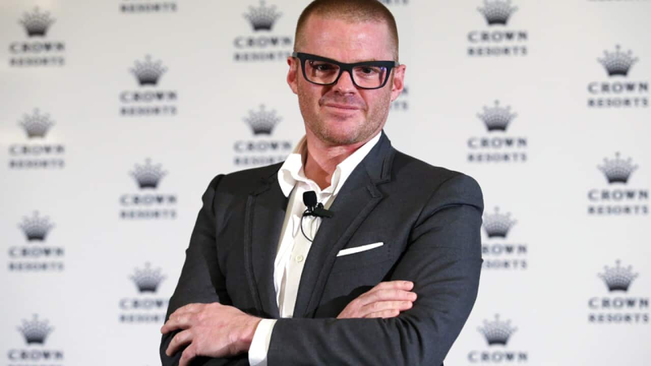 British chef Heston Blumenthal