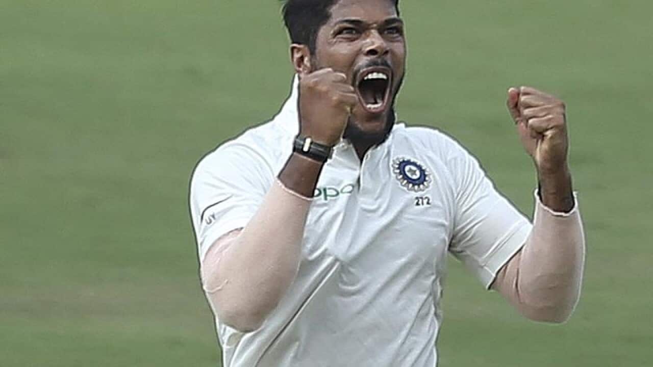 Indian bowler Umesh Yadav