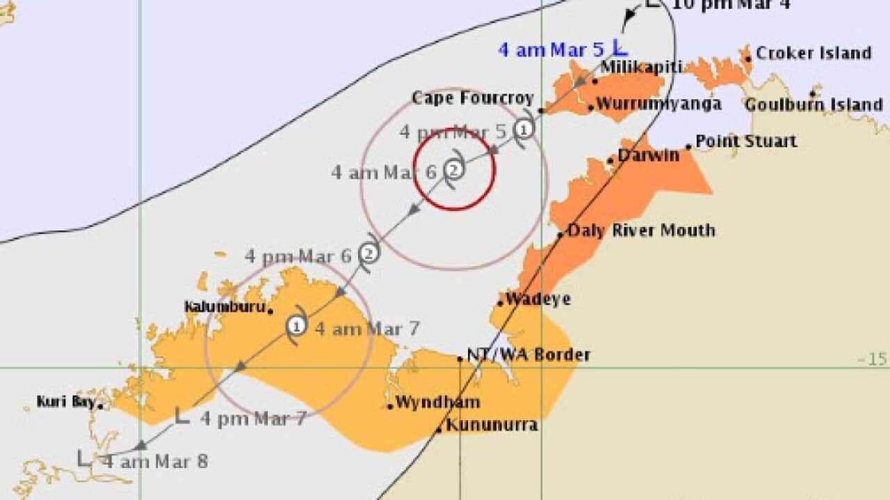 A cyclone could form over the Northern Territory.