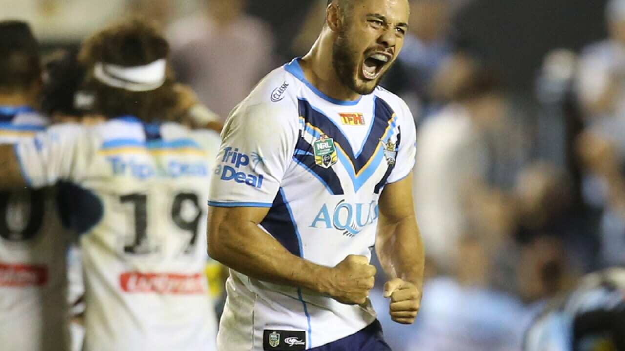 Gold Coast Titans fullback Jarryd Hayne