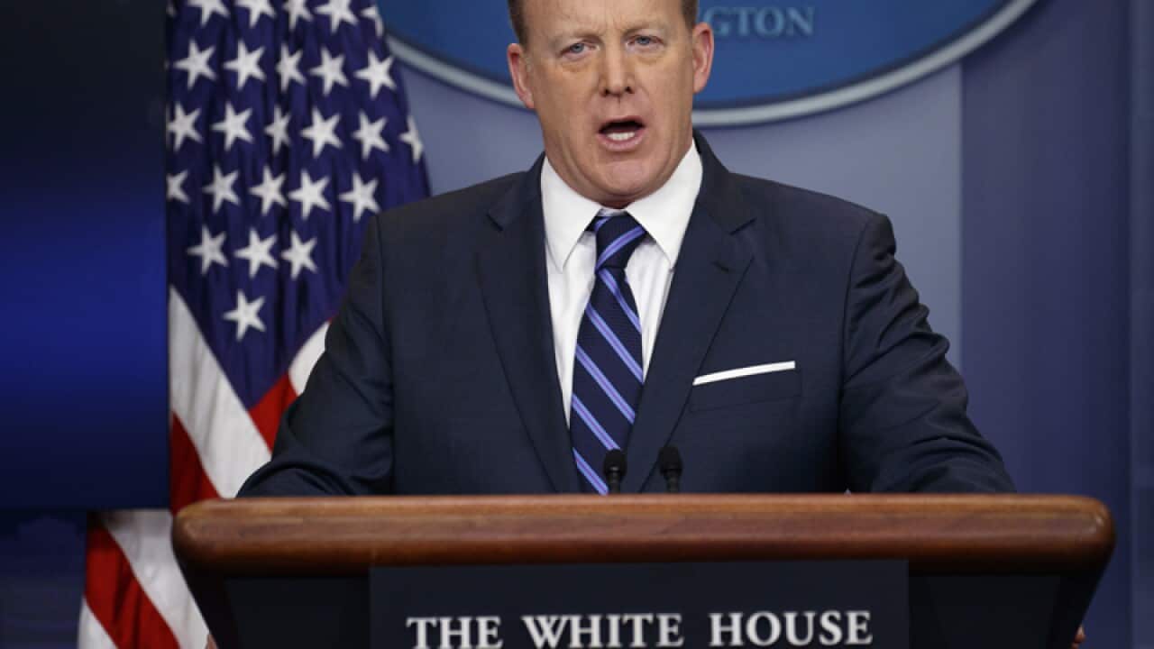 White House press secretary Sean Spicer