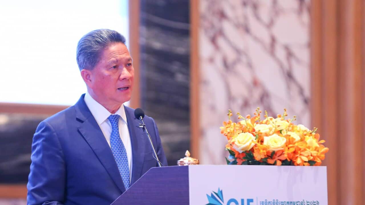 Cambodia Deputy Prime Minister Sun Chanthol