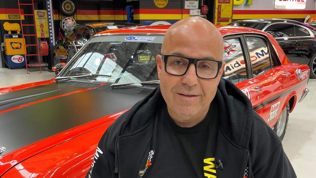 Perry Bitsikas at his Sydney showroom.