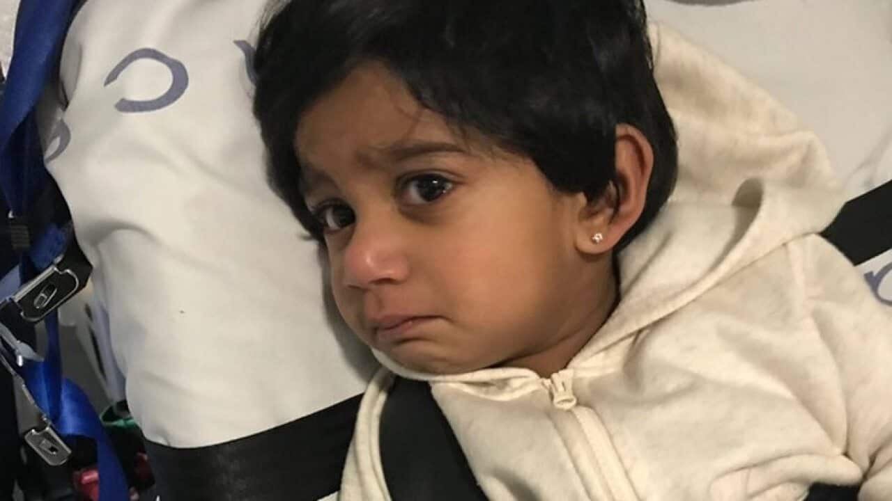 Tharunicaa is now recovering in a Melbourne immigration detention centre after her head injury.