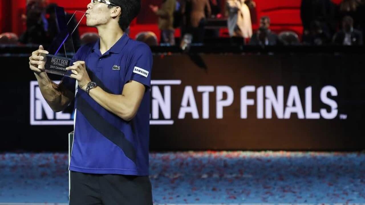 South Korean tennis player Hyeon Chung