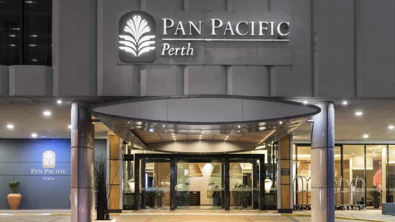 Genomic testing has indicated the Pan Pacific guard has the same US variant of the virus as two returned travellers staying on the same floor.