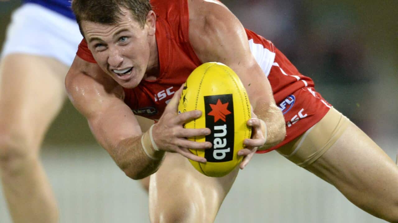 Sydney Swans AFL player Harry Cunningham
