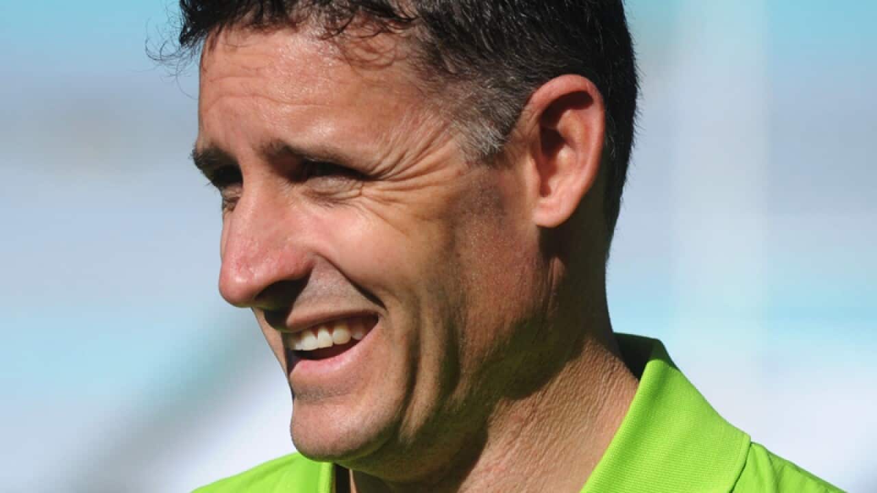 Former Australian cricketer Mike Hussey