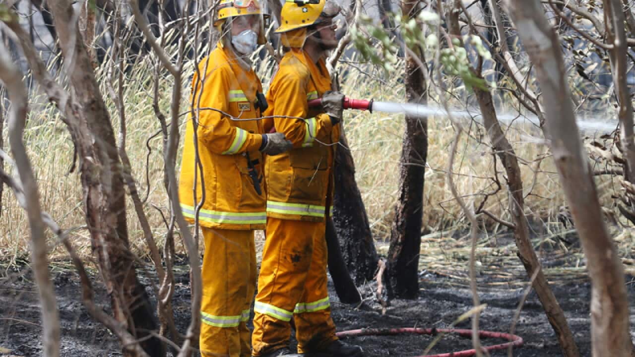 Victorian Country Fire Authority firefighters