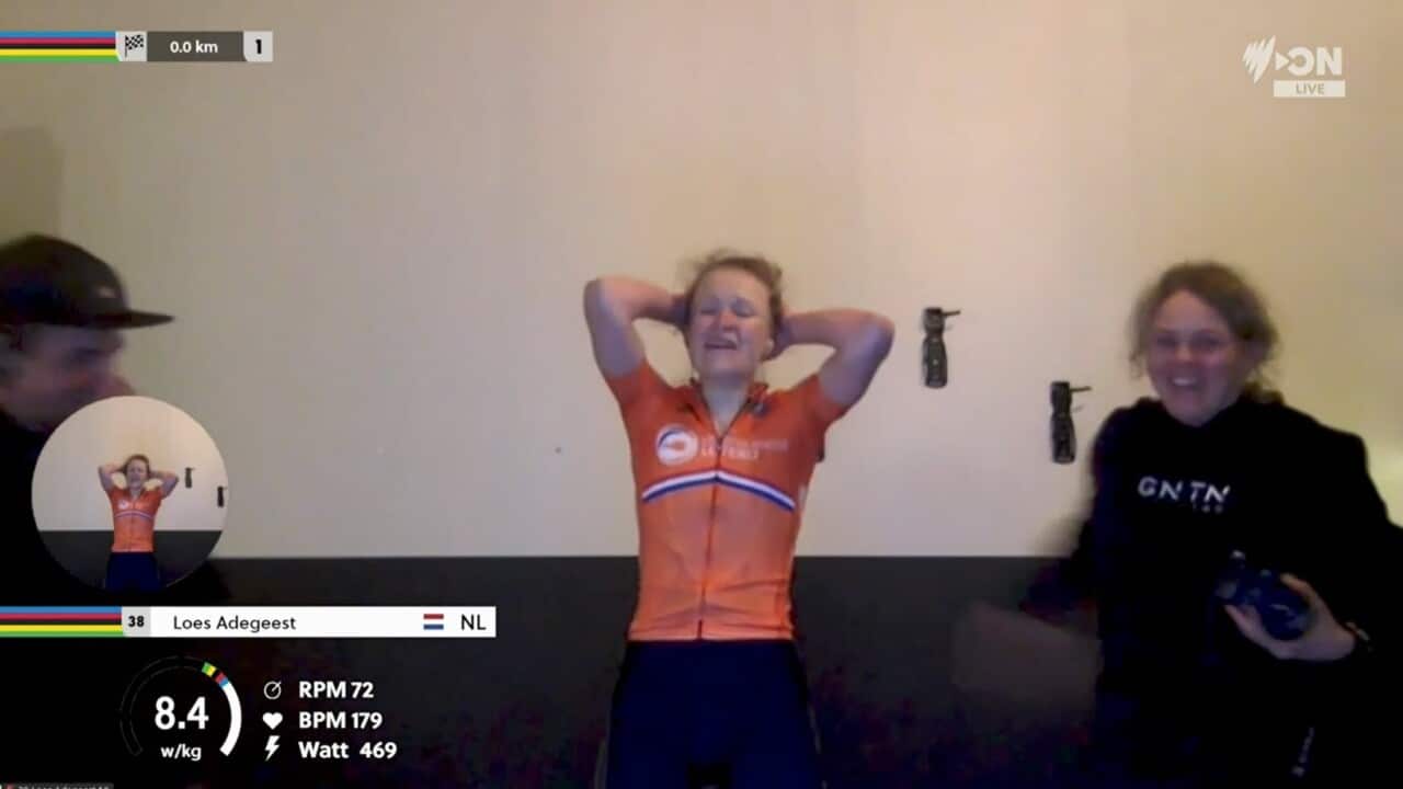Loes Adegeest, UCI E-sports World Championships, Zwift
