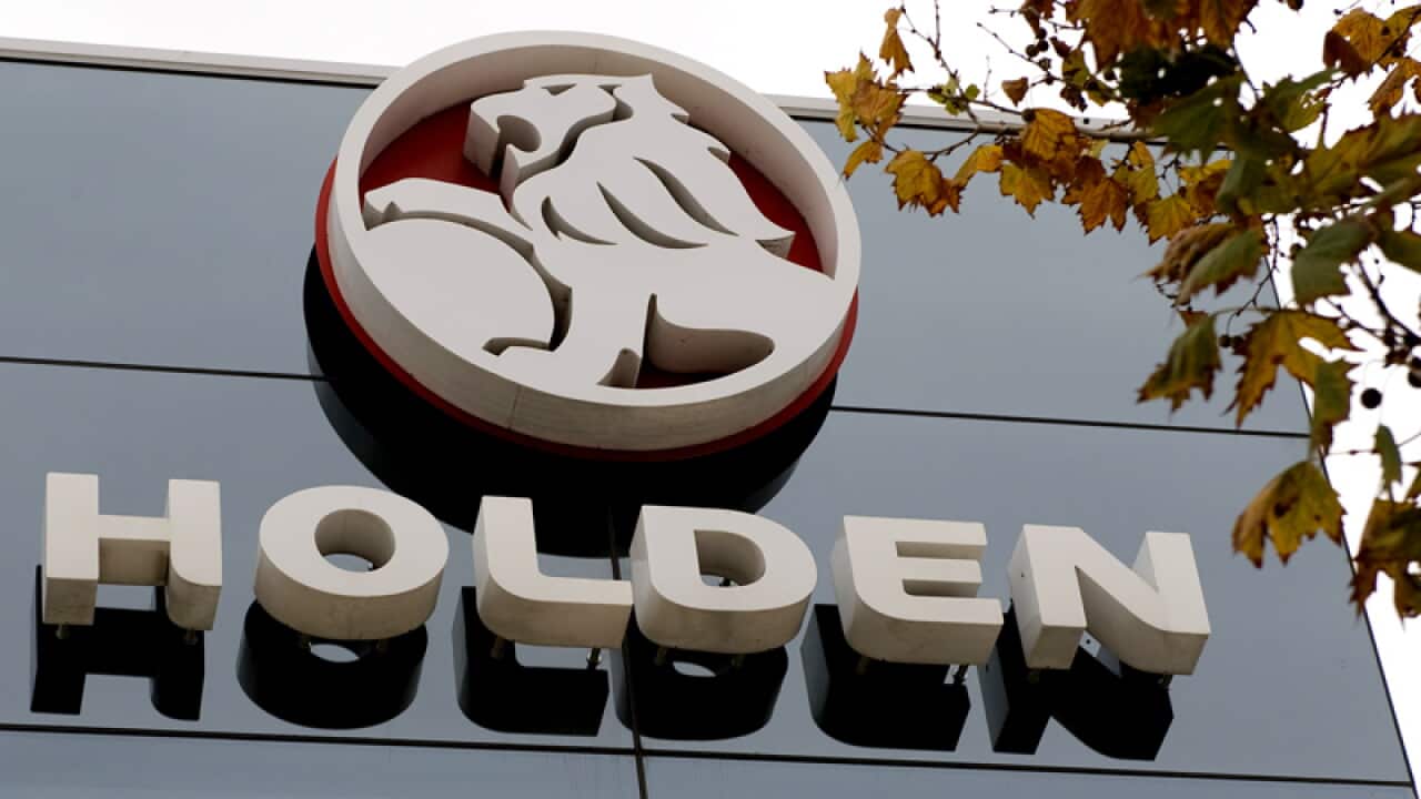 Holden signage in Melbourne