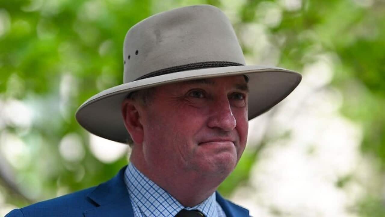 Former Nationals Party leader Barnaby Joyce will stand for the leadership if there's a spill.
