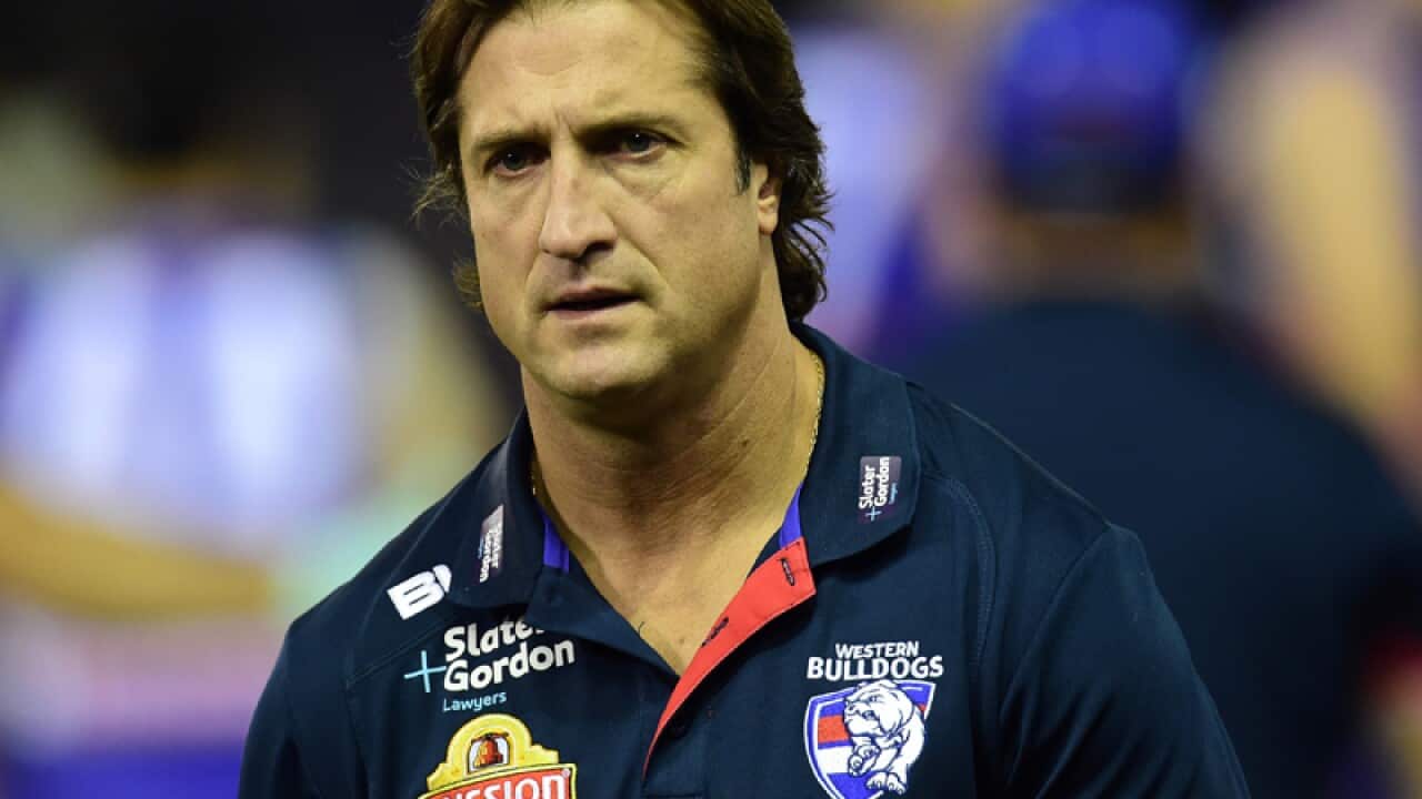 Western Bulldogs coach Luke Beveridge