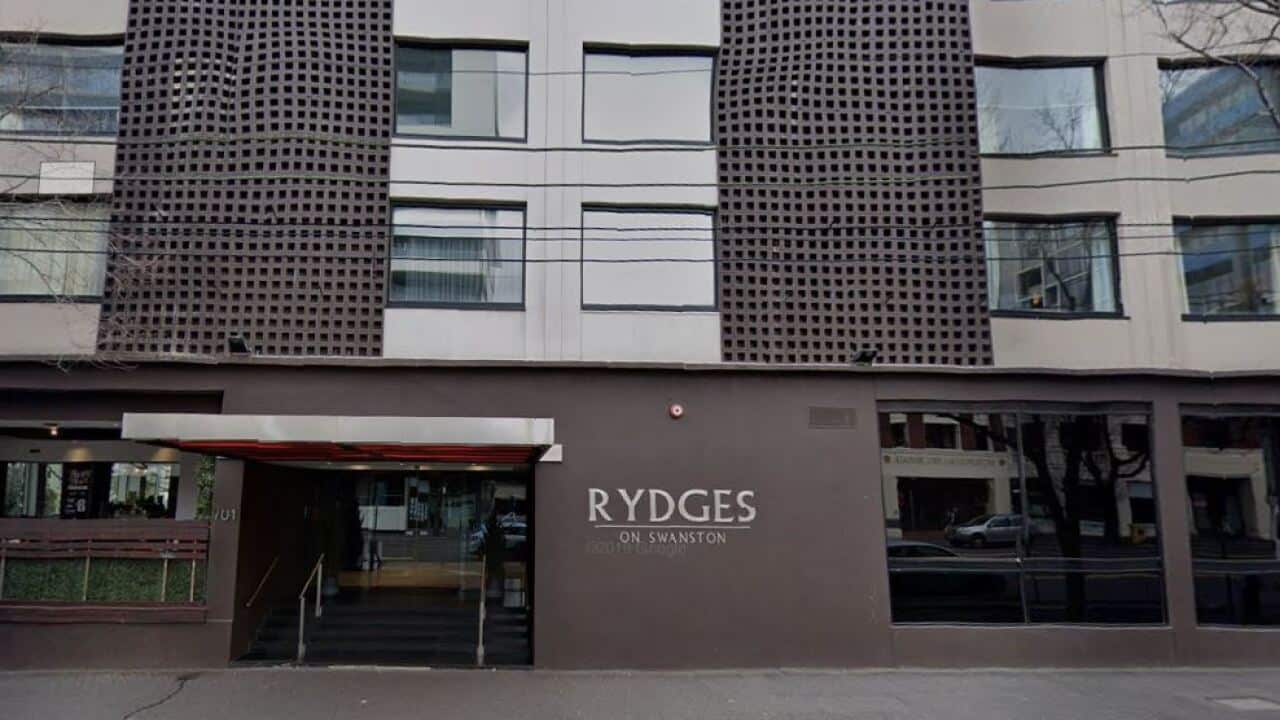 Rydges hotel on Swanston Street