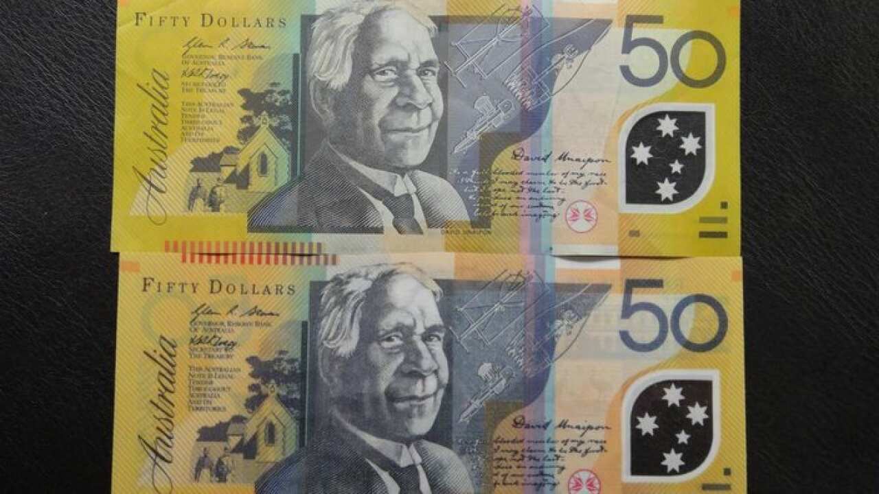 Counterfeit currency