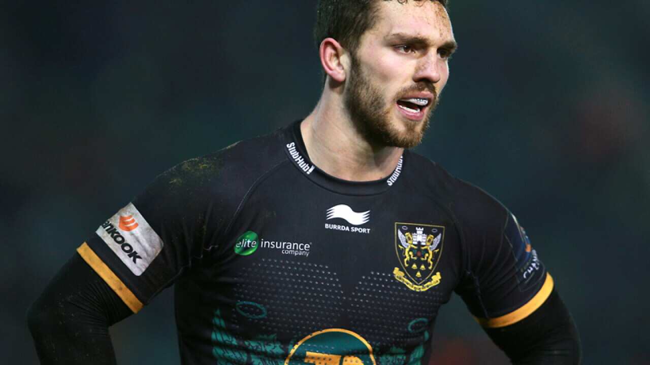 George North, Northampton Saints