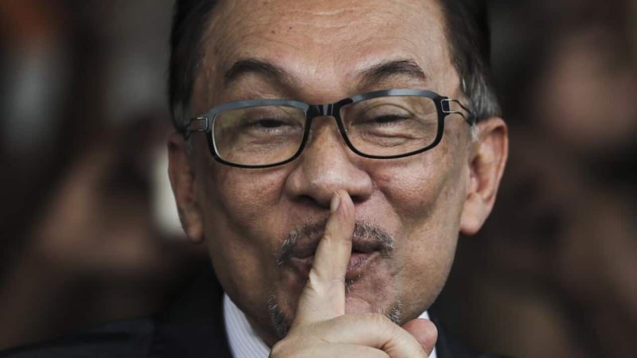 Malaysian opposition leader Anwar Ibrahim
