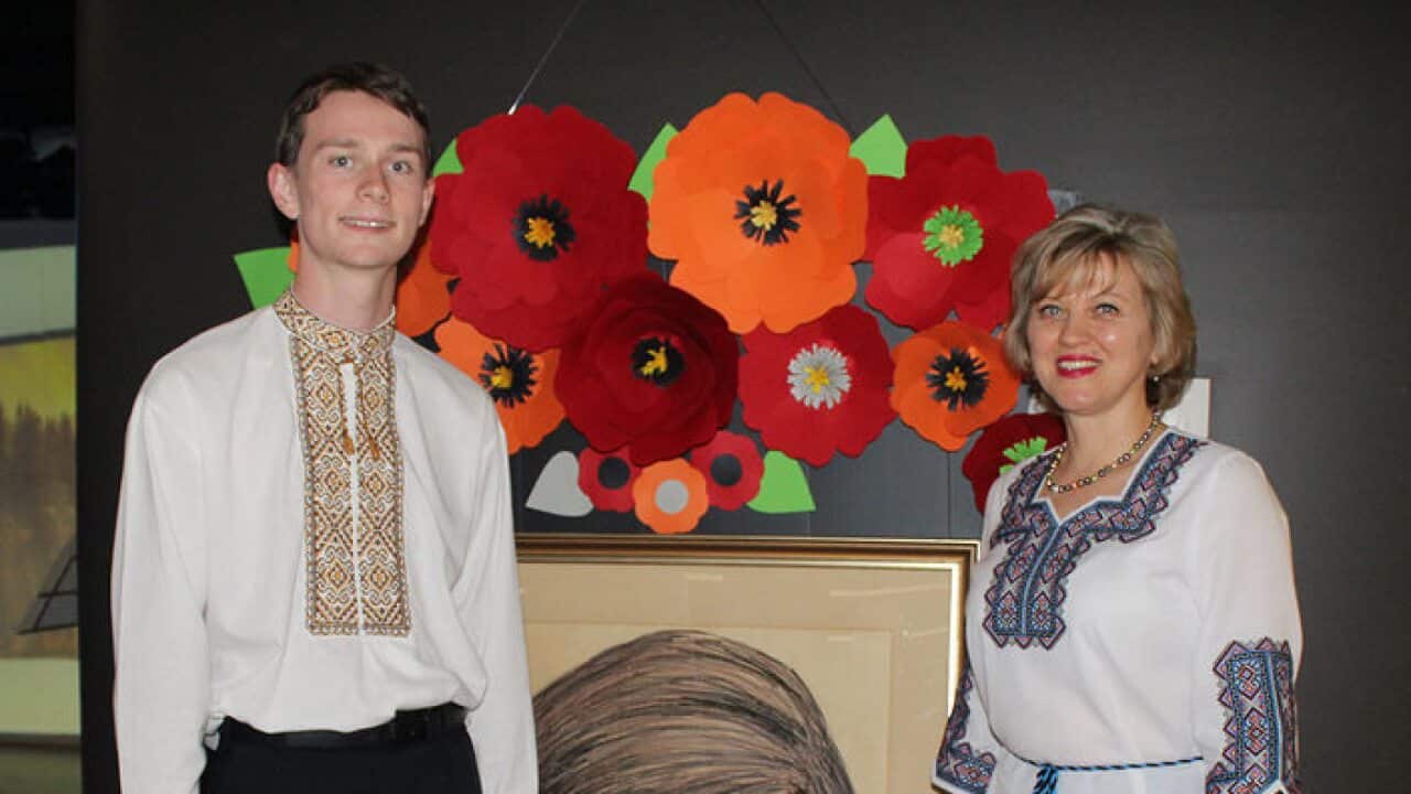 SYDNEY HONORS MEMORY OF VOLODYMYR IVASIUK.