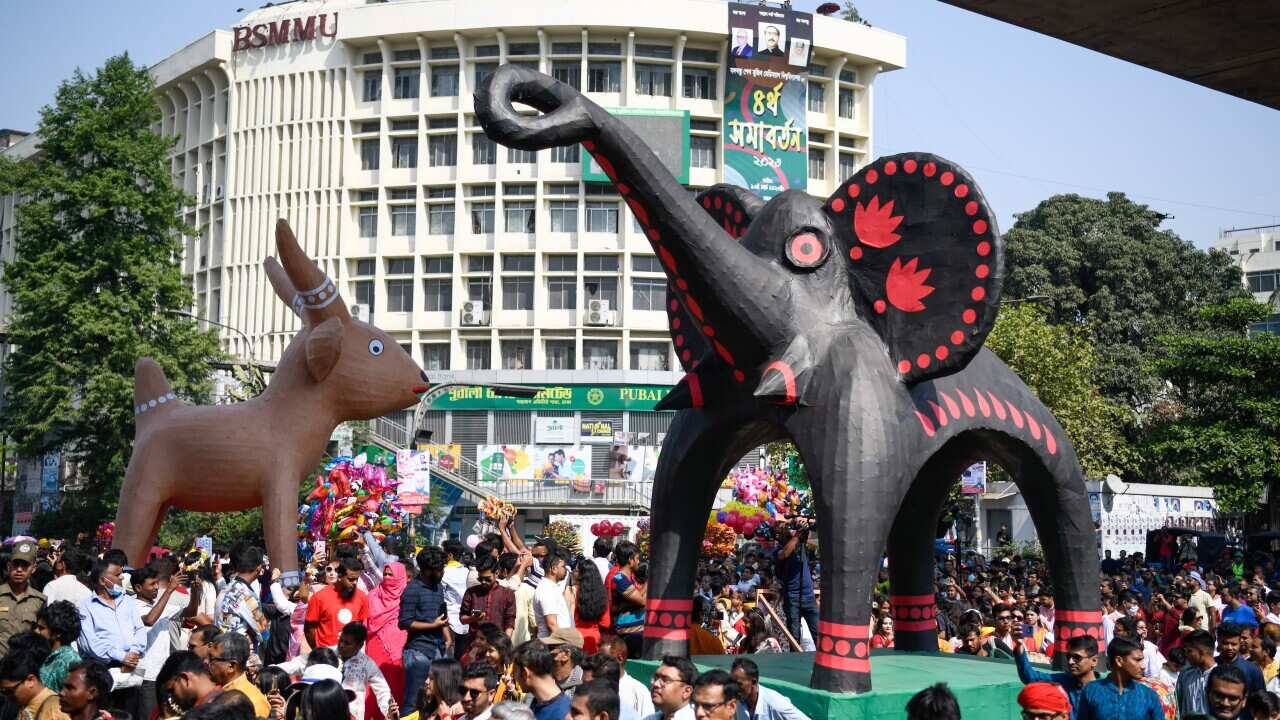Bengali New Year's Day Celebration in Dhaka, Bangladesh - 14 Apr 2023