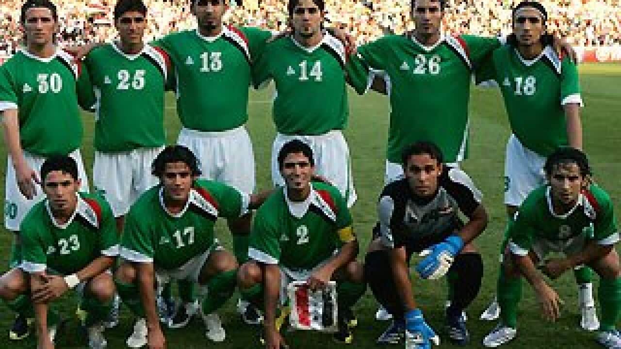 The Iraqi under-23 football team