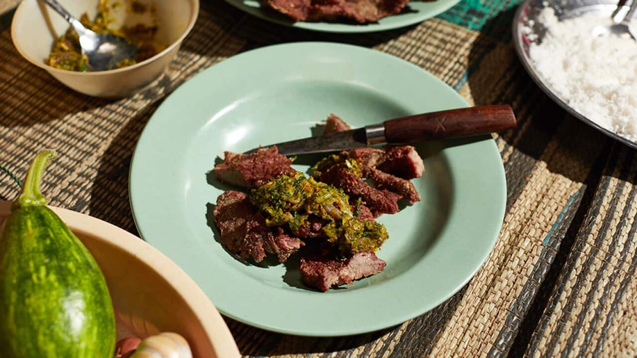 Kupang’s smoked beef (daging se’i Kupang)