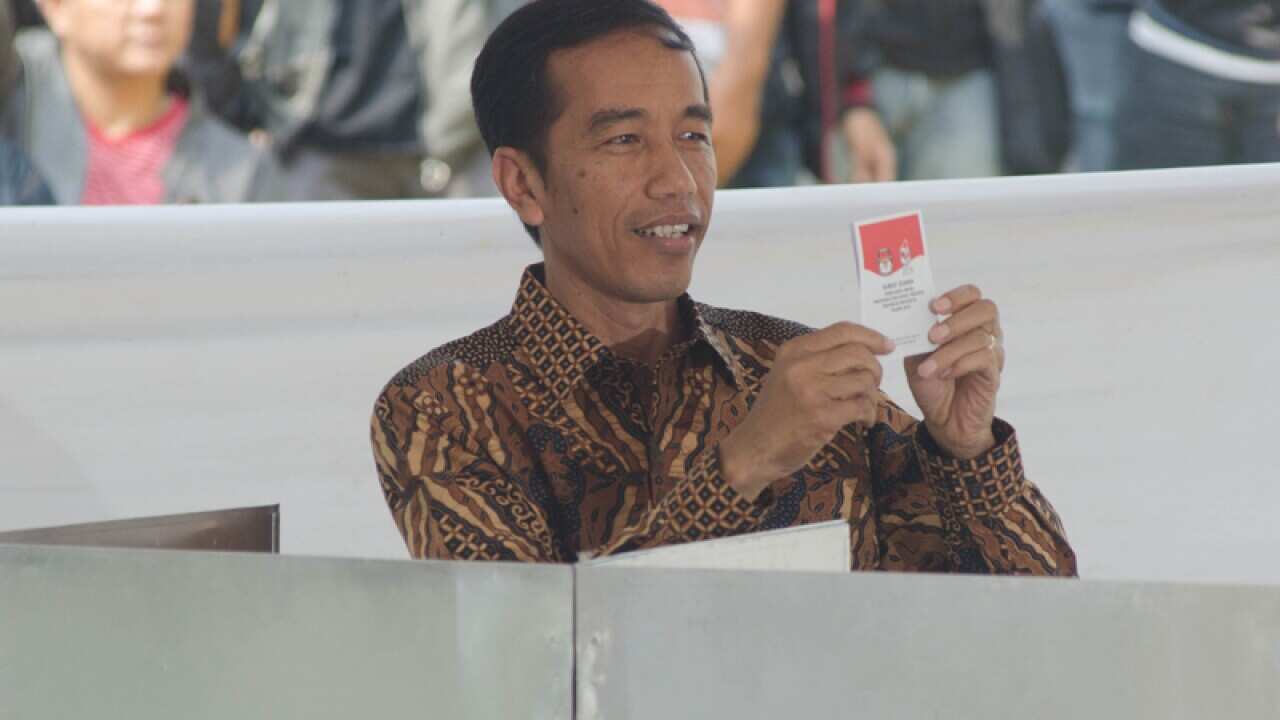 Indonesian presidential candidate Joko Widodo