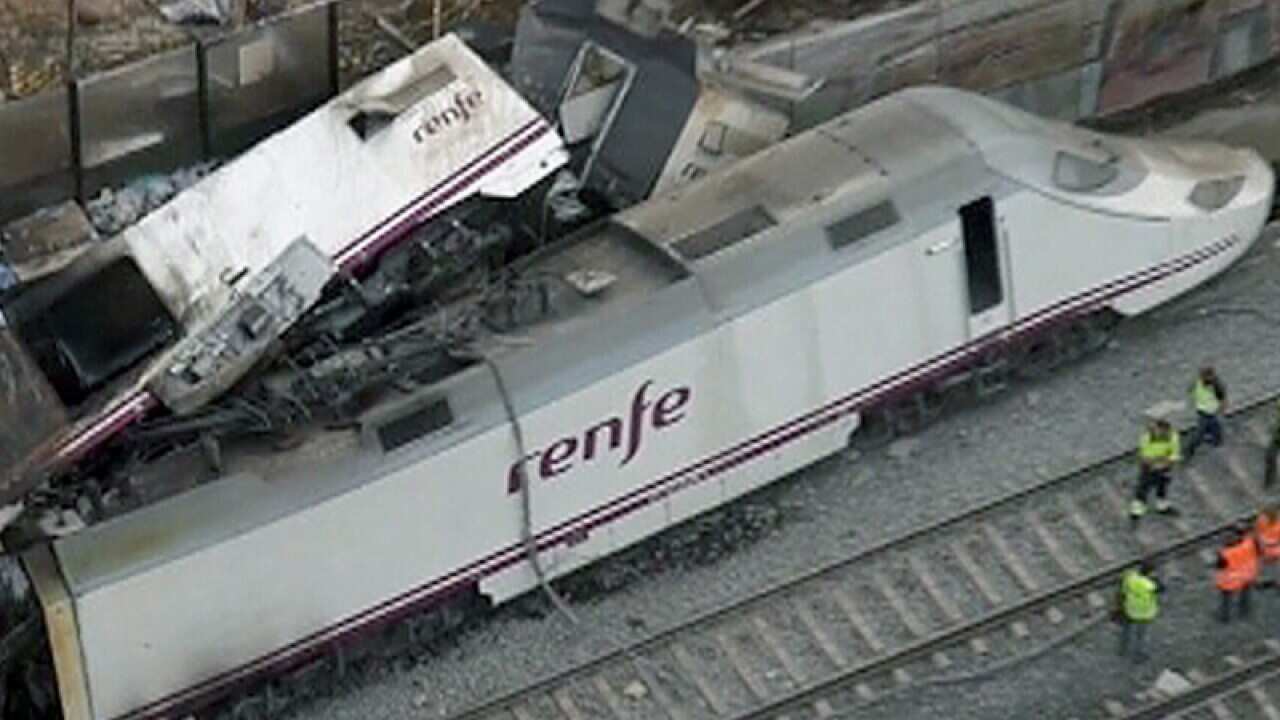 Spanish train driver refuses questioning