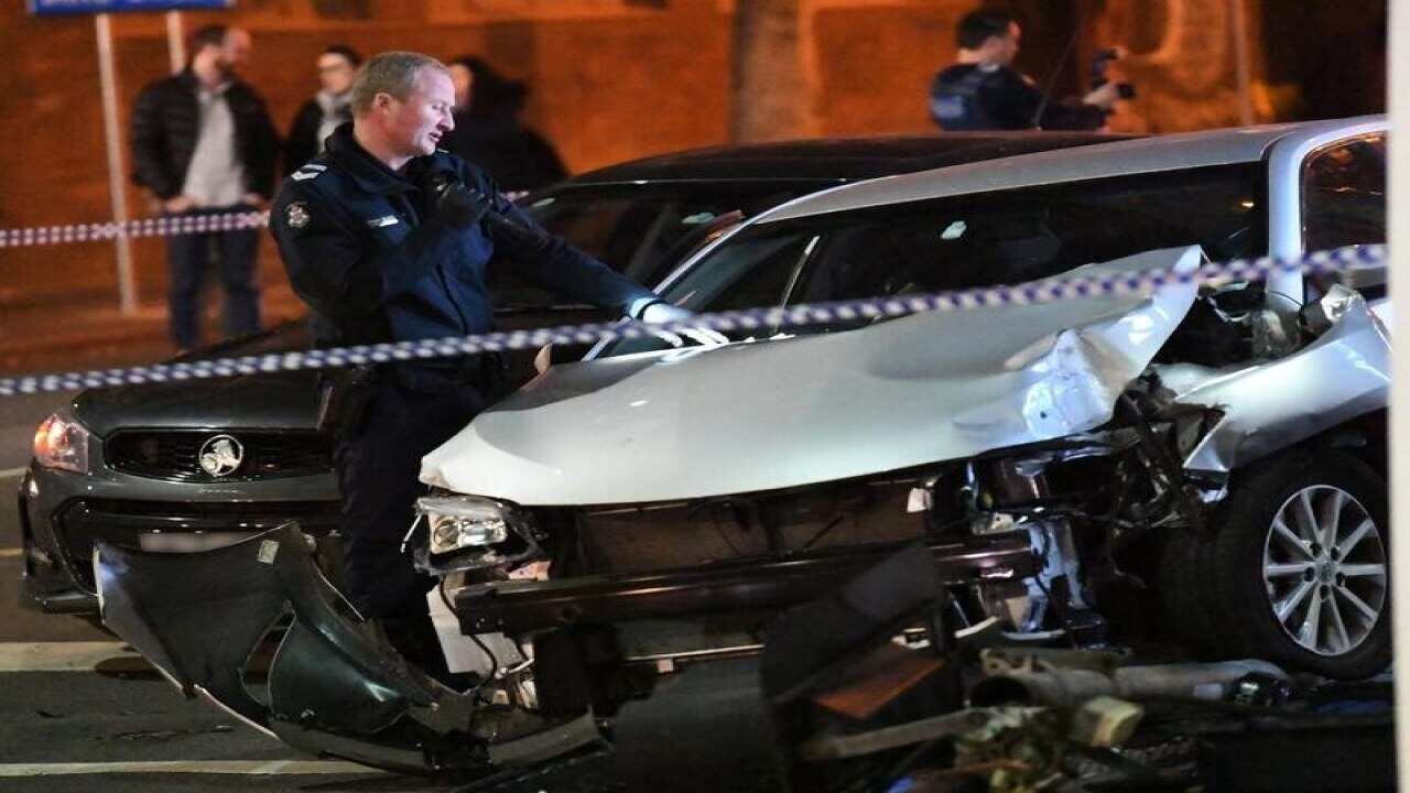 car crash in melbourne