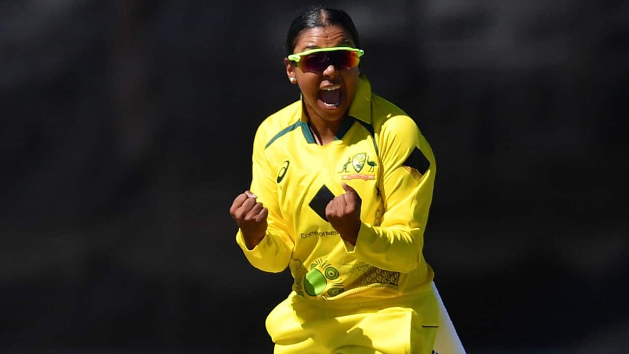 Australian cricketer Alana King.