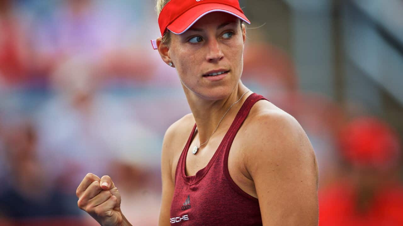 Angelique Kerber of Germany during the Rogers Cup