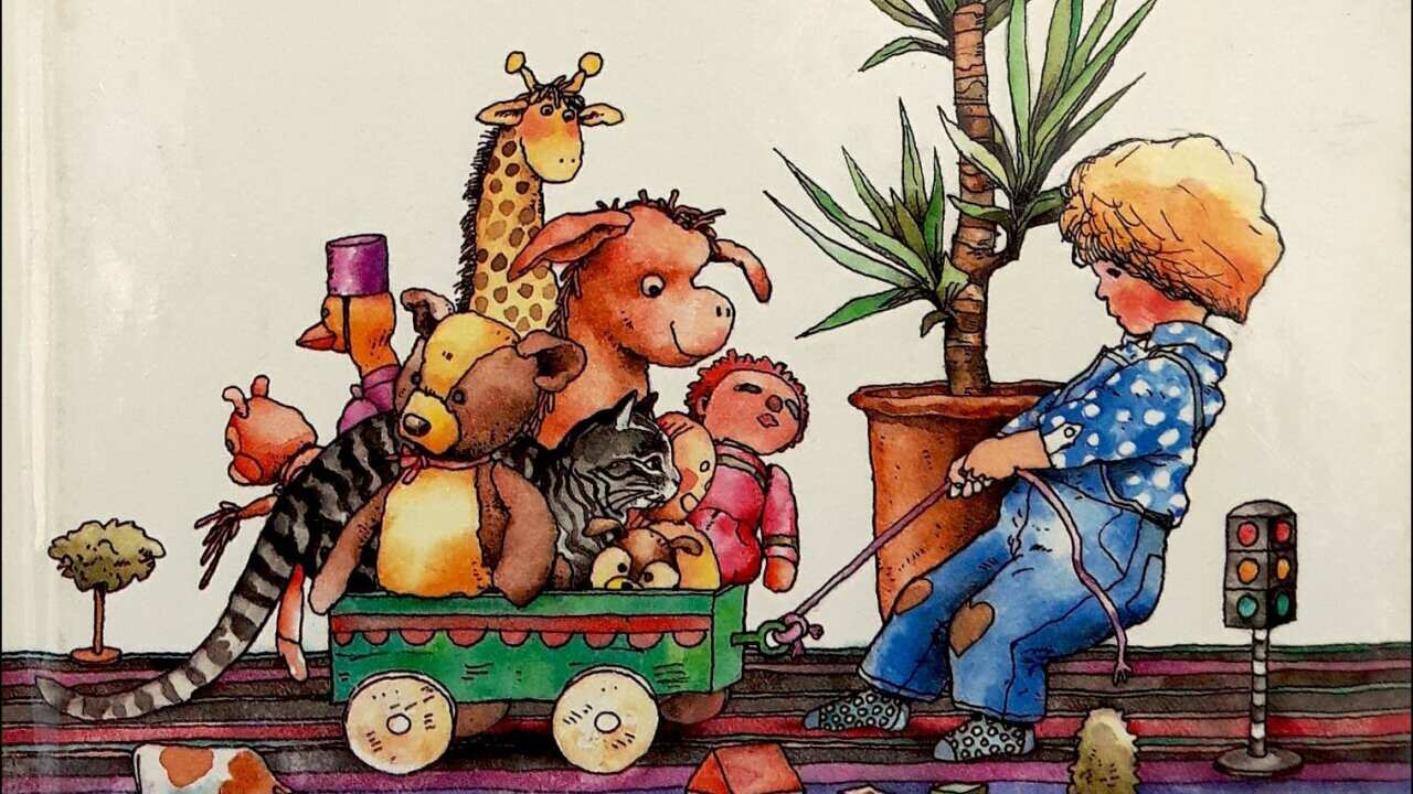 Dutch children's book Wiele wiele stap