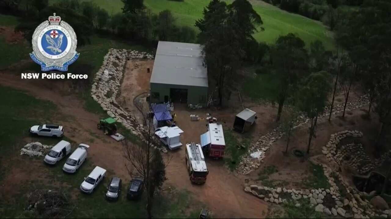 The rural property on Calf Farm Road at Mt Hunter.