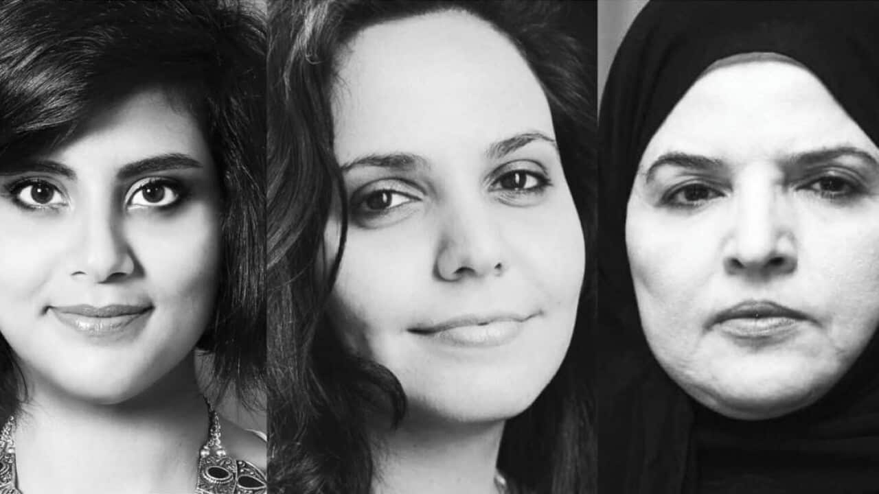 Loujain al-Hathloul, Eman al-Nafjan and Aziza al-Yousef are among those on trial.