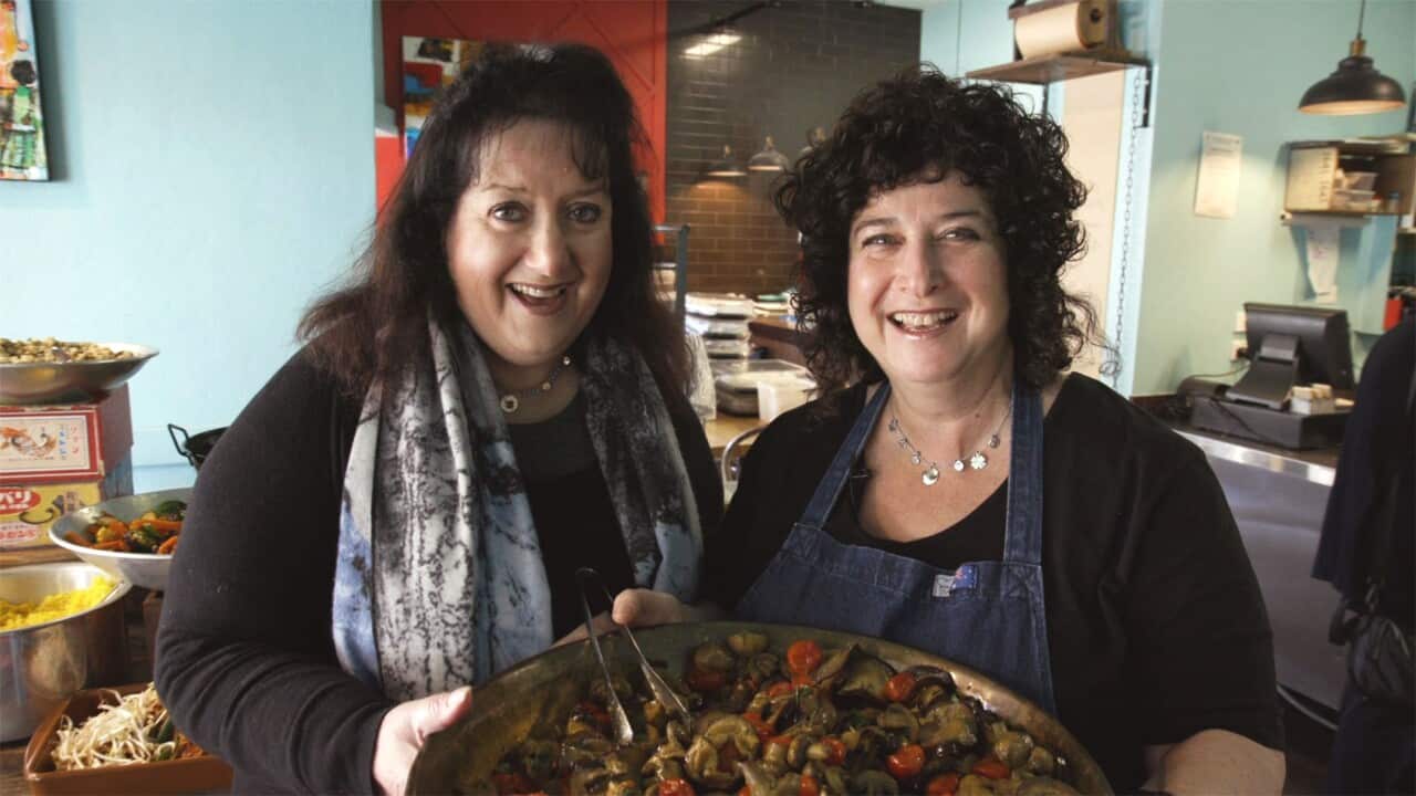 Co-owners of Kosherlicious Minette and Dena 