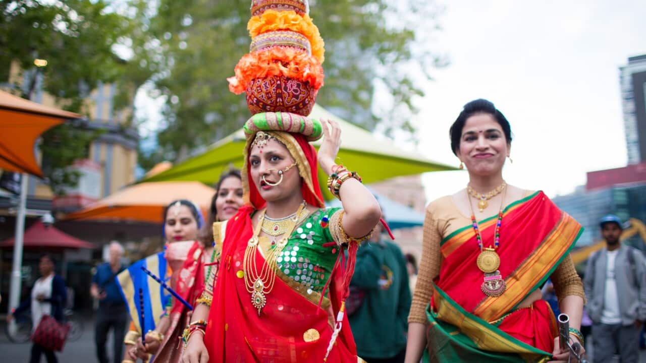 Multicultural Australia - The Parramasala Festival Parade in Sydney (AAP)
