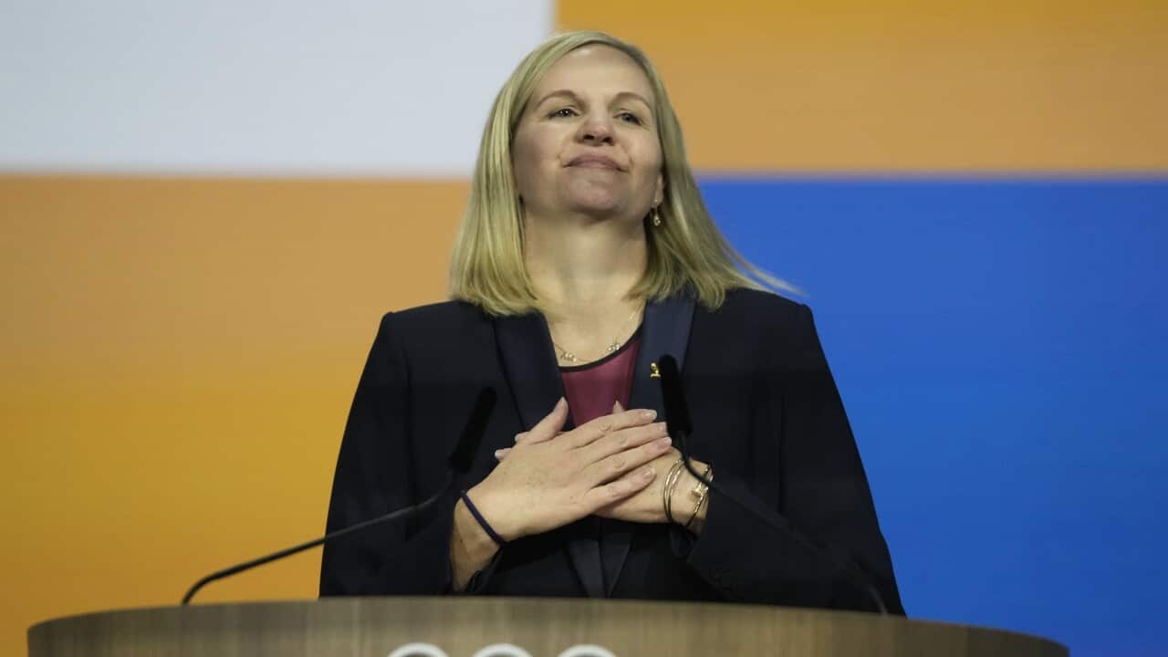 APTOPIX Greece Olympics IOC Election