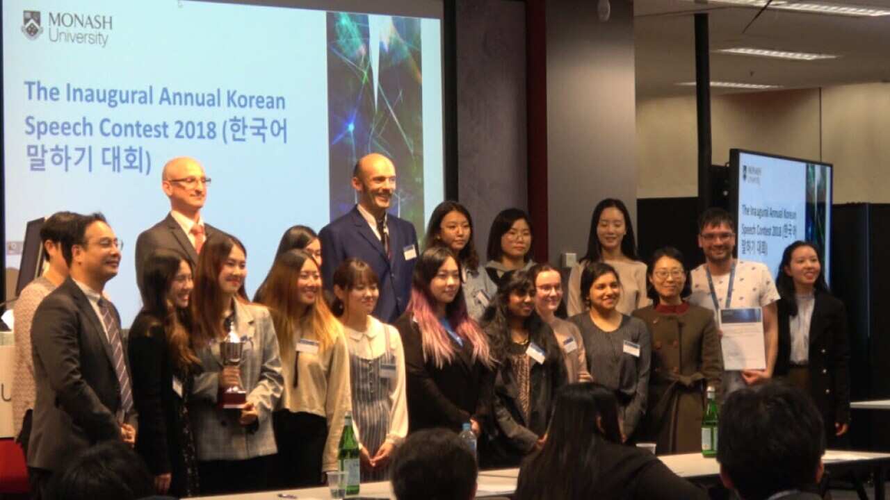 Monash University, the Inaugural Annual Korean Speech Contest 2018