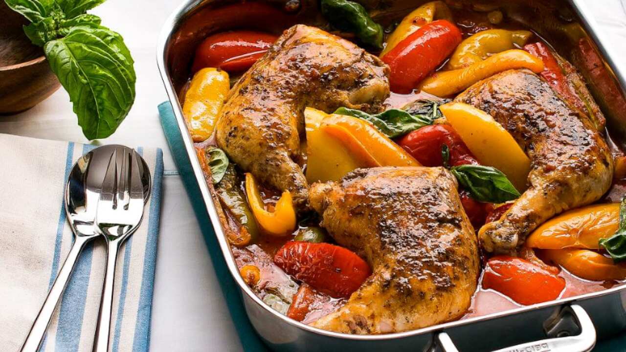 Pollo alla romana