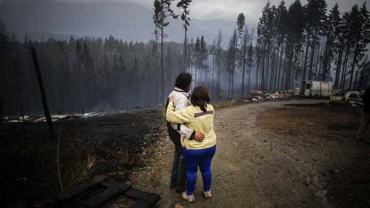 Incendios forestales en Argentina