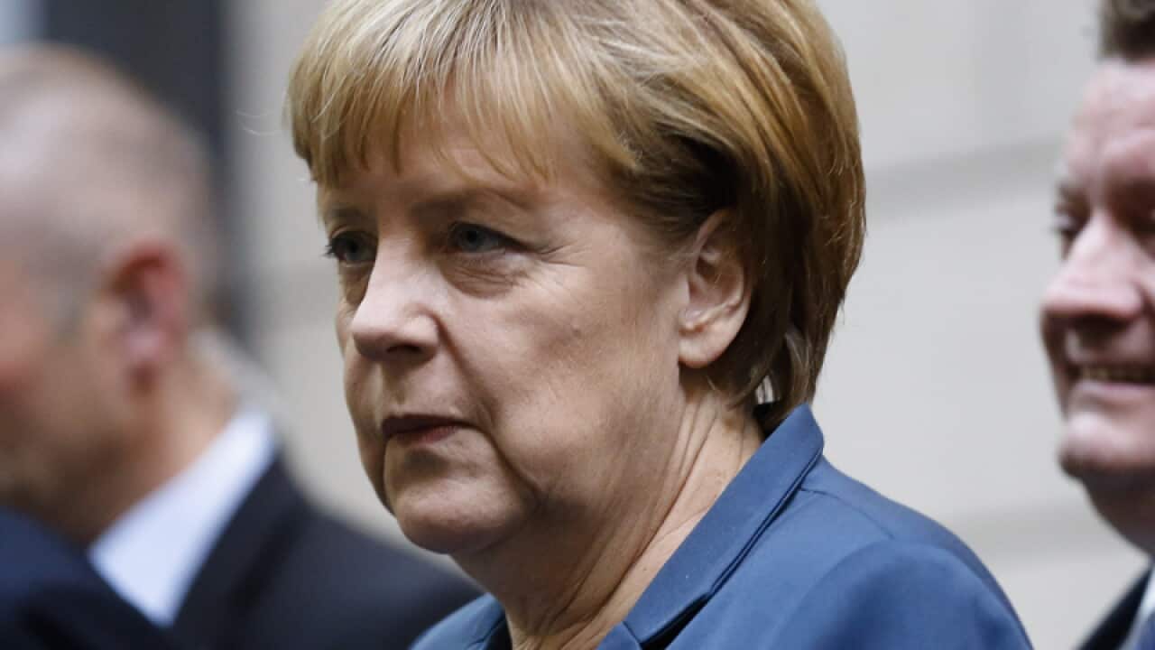 German Chancellor Angela Merkel